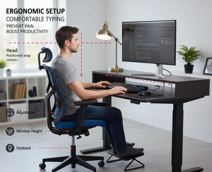 Ergonomic Typing — Prevent Pain & Boost Productivity